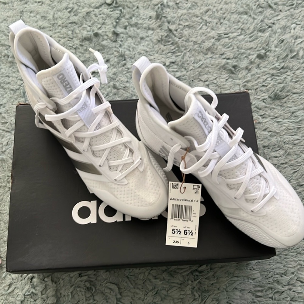 Adidas Adizero Hi-Top Cleats NWT in Box. Soccer/Lacrosse/Football. Unisex m